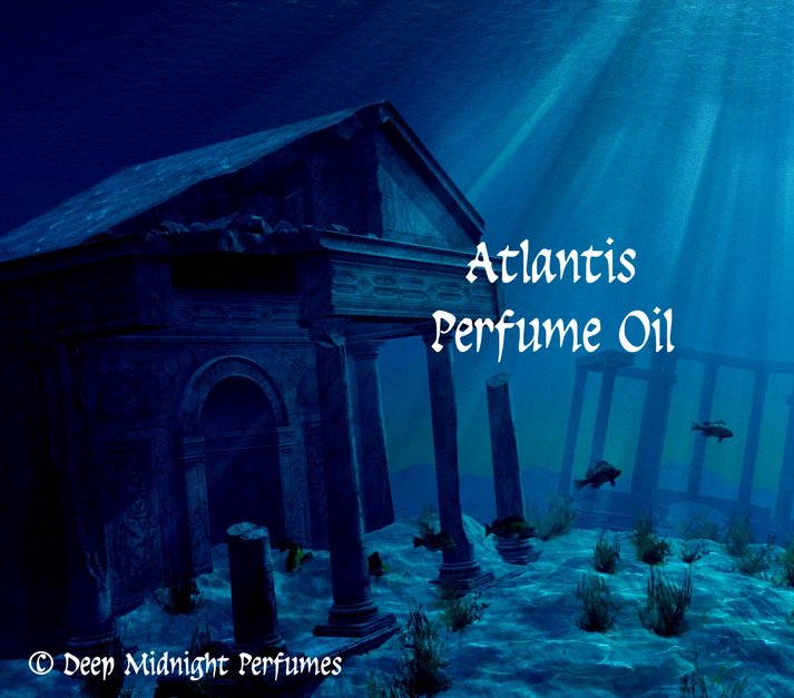 ATLANTIS Perfume Oil - Spices, Sandalwood, Aquatic Florals, Musk