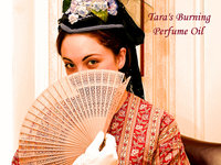 TARA'S BURNING™ Perfume Oil - Sweet Peaches, Magnolia Blossoms, Vines, Smoky Sweet Copal - Artisan Perfume