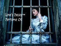 LOVE'S DECAY™ Perfume Oil - Stargazer Lilies, Forget Me Nots, Bourbon, Saffron, light Amber, Tobacco Leaf - GOTHIC Valentine's Perfume