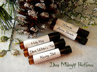 Christmas Dark & Light™ Perfume Sample Set of Five Vials - Christmas Perfume - Holiday Perfume - Winter Fragrance