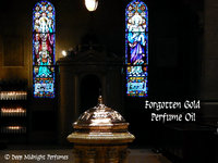 Forgotten Gold™ Perfume Oil - Sweet Frankincense, Myrrh, Benzoin, Copal, Cedar, Clove - Ancient Incense Perfume Oil