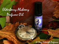 Elderberry Alchemy™ Perfume Oil - Elderberries, Twigs and Leaves, Patchouli, Wood - Walking Dead Inspired Perfume