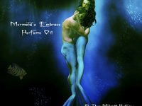 Mermaid's Embrace™ Perfume Oil - Deep Sea Waters, Ocean Lilies, Jasmine, Hibiscus, Pink Lotus, Sea Moss - Mermaid Perfume