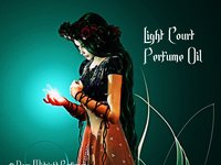 LIGHT COURT™ Perfume Oil - White Amber, Jasmine, White Roses, Red Raspberries, Sparkling White Wine, Sweet Myrrh - Faerie Perfume