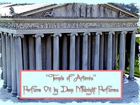 Temple of Artemis™ Perfume Oil - Amber Resin, Sandalwood, Blood Orange, Golden Musk - Ancient Perfume - Seven Wonders