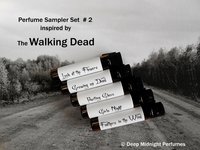 WALKING DEAD inspired PERFUME Sampler - Set # 2