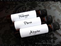 The Gentlemen's Perfume Sample Set -  Set of 3  sample vials - Gothic Perfume, Mens Fragrance