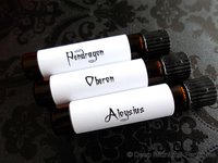 The Gentlemen's Perfume Sample Set -  Set of 3  sample vials - Gothic Perfume, Mens Fragrance