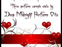 Wicked Girls™ Perfume Sample Set - Set of 3 Sample Vials - Gothic Perfume - Valentines Perfume