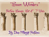 SEVEN WONDERS™ Perfume Sampler Set - Seven Wonders of the Ancient World - Ancient Perfume