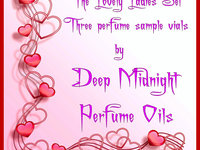 Lovely Ladies™ Perfume Sampler Set - Fantasy Perfume - Valentines Perfume - Victorian Perfume - Three sample Set