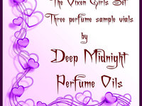 Vixen Girls™ Perfume Sample Set - Gothic Perfume - Perfume Oil - Perfume Samples - Sexy Perfume