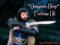 DUNGEONS DEEP Perfume Oil - Moss, Earth, Benzoin, Sweet Tobacco - Inspired by The Hobbit