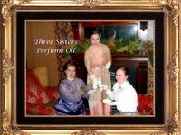 Three Sisters™ Perfume Oil - Iris Flowers, Golden Musk, Bergamot, White Tea - Downton Abbey Inspired - Edwardian Perfume