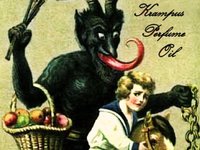 KRAMPUS Perfume Oil - Frankincense, Birch Wood, Clove, Bay Rum, Dark Oak, Black Pepper Christmas Perfume - Winter Fragrance