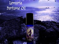 LEMURIA Perfume Oil - Aquatic Florals, Sunflowers, Persian Melon, Patchouli, Coriander - Fantasy Perfume