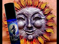 SUN KING™ Perfume Oil - Dark Frankincense, Myrrh, Spikenard, White Amber, Sandalwood - Holiday Perfume - Yule, Christmas