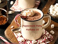 PEPPERMINT PATTY Perfume Oil - Chocolate Cocoa, Peppermint, Sugar Crystals, Spruce, Ozone, Berries - Christmas Perfume - Holiday Fragrance