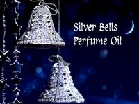 SILVER BELLS™ Perfume Oil - Rum, Cinnamon, Nutmeg, Vanilla Bean, Cream, Sugarplum, Mint - Christmas Perfume - Holiday Fragrance