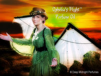 OPHELIA'S Flight™ Perfume Oil - White Amber, Pears, Ripe Berries, Dark Honey Comb, Pink Peony, Apples, Cream, Spearmint - Fantasy Perfume