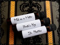 Steampunk Men Perfume Sample Set: Set of 3  mini vials - Mens Fragrance - Steampunk Perfume