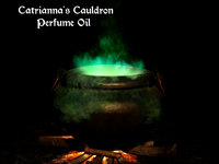 Catrianna's Cauldron™ Perfume Oil - Frankincense, Vanilla, Spices, Sage, Cauldron Smoke - Gothic Perfume