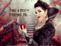 TAKE A BITE™ Perfume Oil - Fresh Red Apples, Lush Raspberries, Pale Creamy Amber, Blackened Amber, Old Wood, Clove Bud - Fantasy Perfume