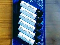 "The Dark is Rising" inspired perfume sample set — 6 sample vials — Cat's Lost Scents — Christmas Perfume Sample Set 