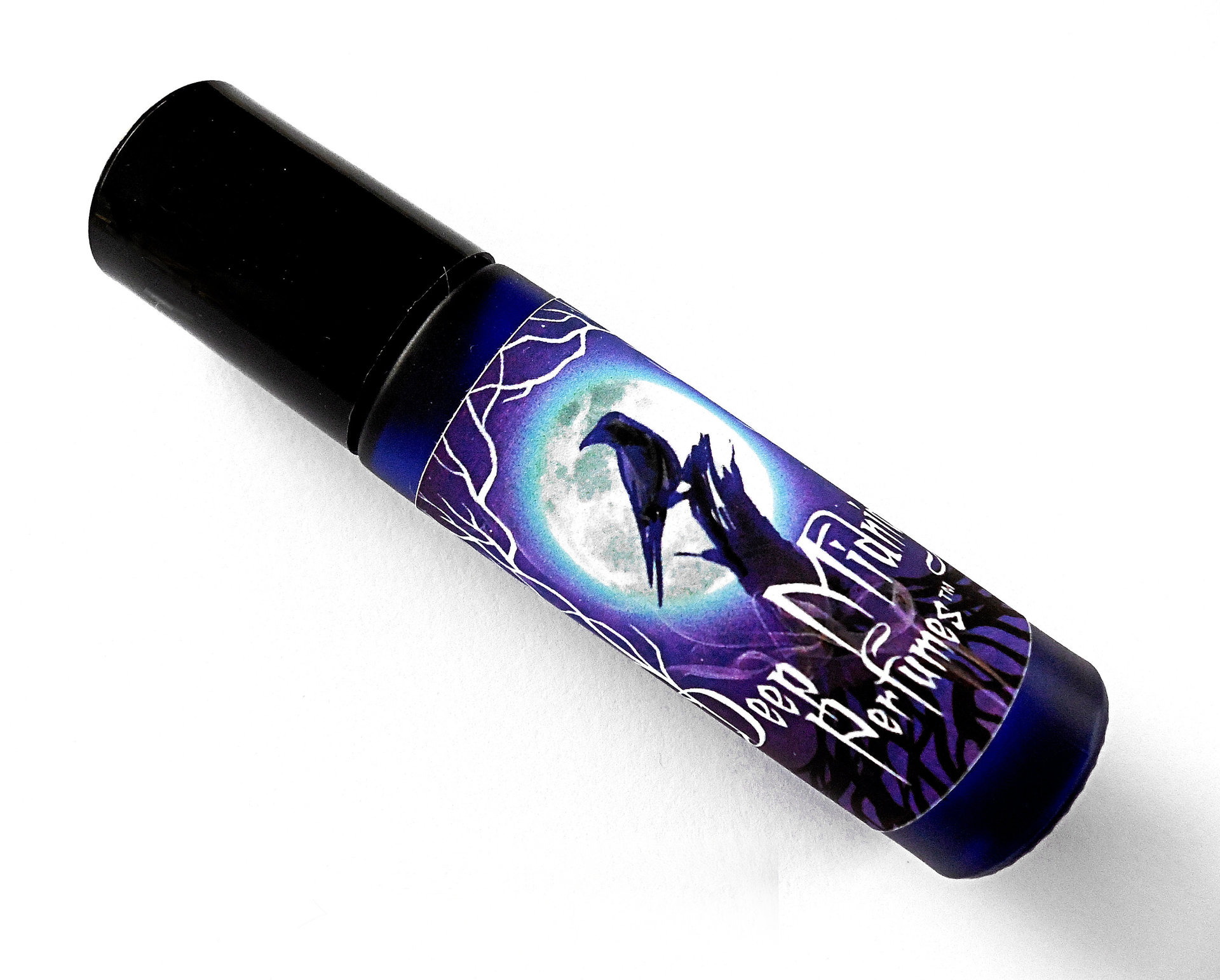 DEEP MIDNIGHT™ Perfume Oil - Amber, Dusty Rose, Vanilla, Musk - Gothic