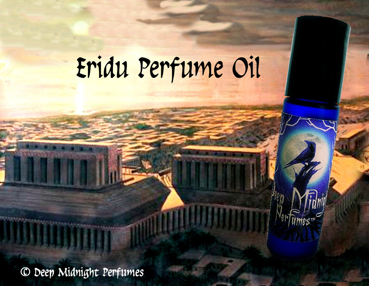 ERIDU™ PERFUME OIL - Sandalwood, Patchouli, Soil, Clove, Jasmine, Rose, Mandarin - Ancient Perfume