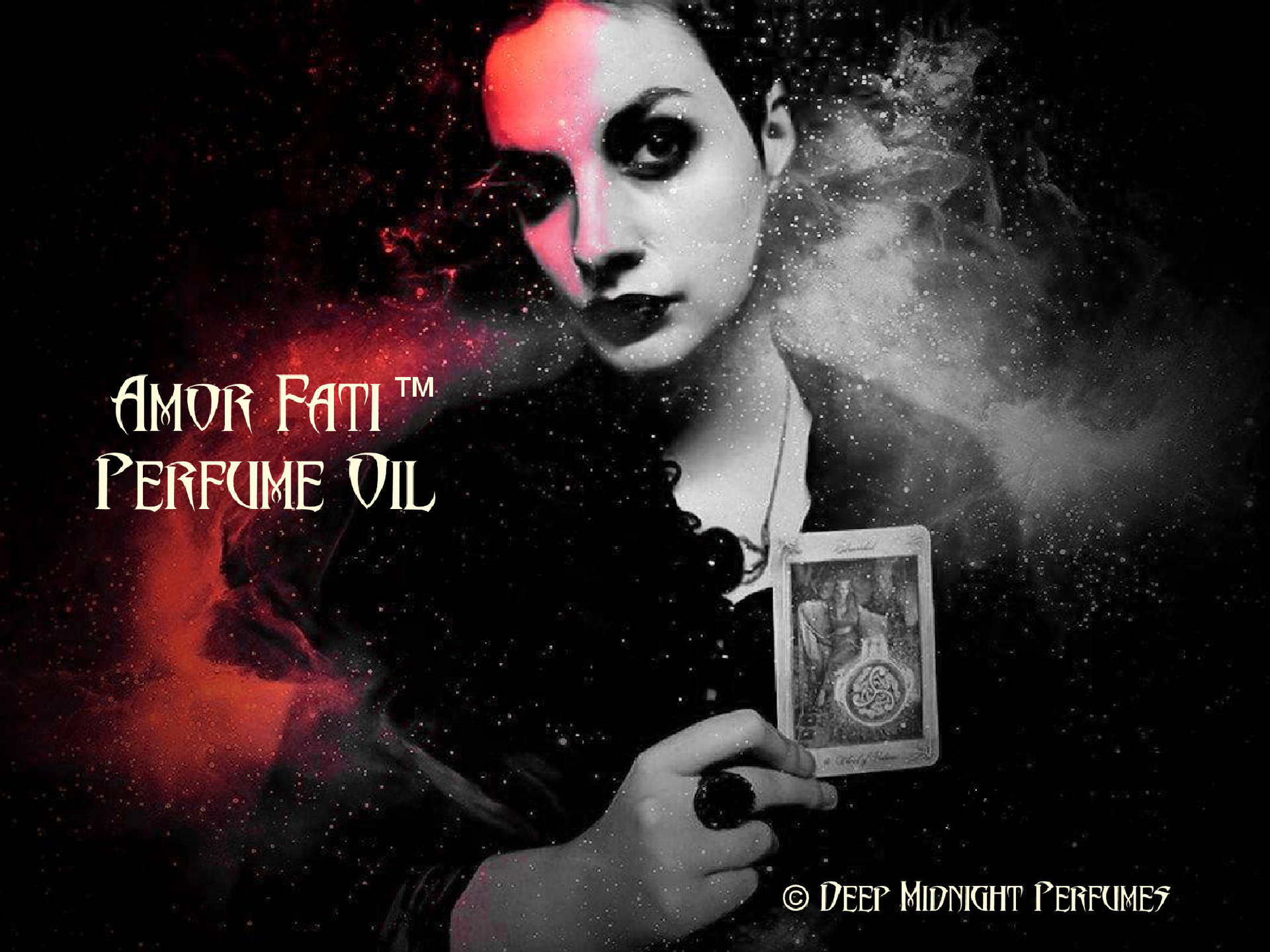 AMOR FATI™ Perfume Oil - Black Tea Leaves, Black Amber, Burnt Sugar, Shredded Coconut Bits, Cream - Halloween Perfume - Fall Perfume