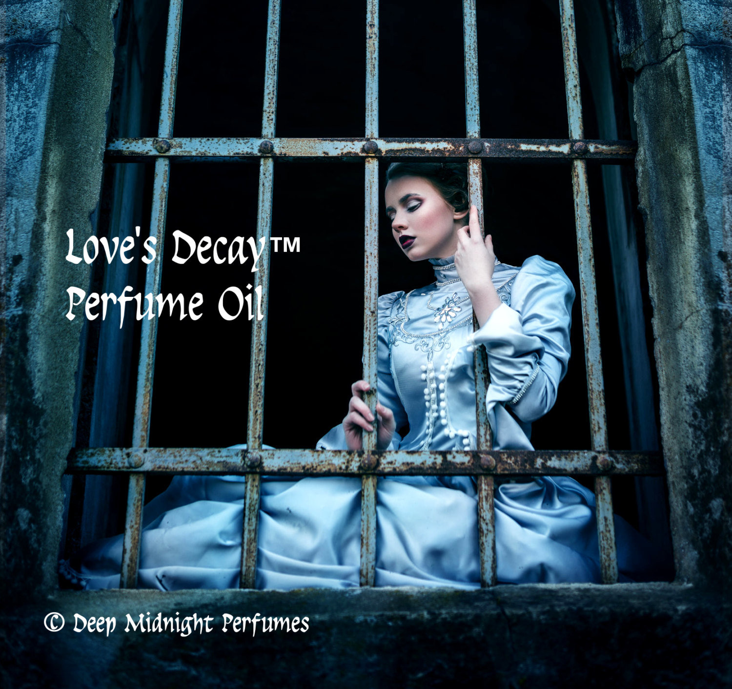 LOVE'S DECAY™ Perfume Oil - Stargazer Lilies, Forget Me Nots, Bourbon, Saffron, light Amber, Tobacco Leaf - GOTHIC Valentine's Perfume