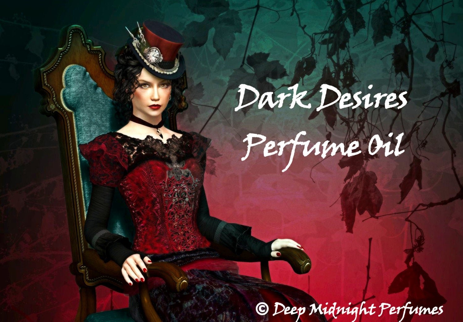 DARK DESIRES™ Perfume Oil - Dark Musky Chocolate, Madagascar Vanilla, Elemi, Caramel, Pink Peppercorn, Nutmeg, Pine - Fantasy Perfume
