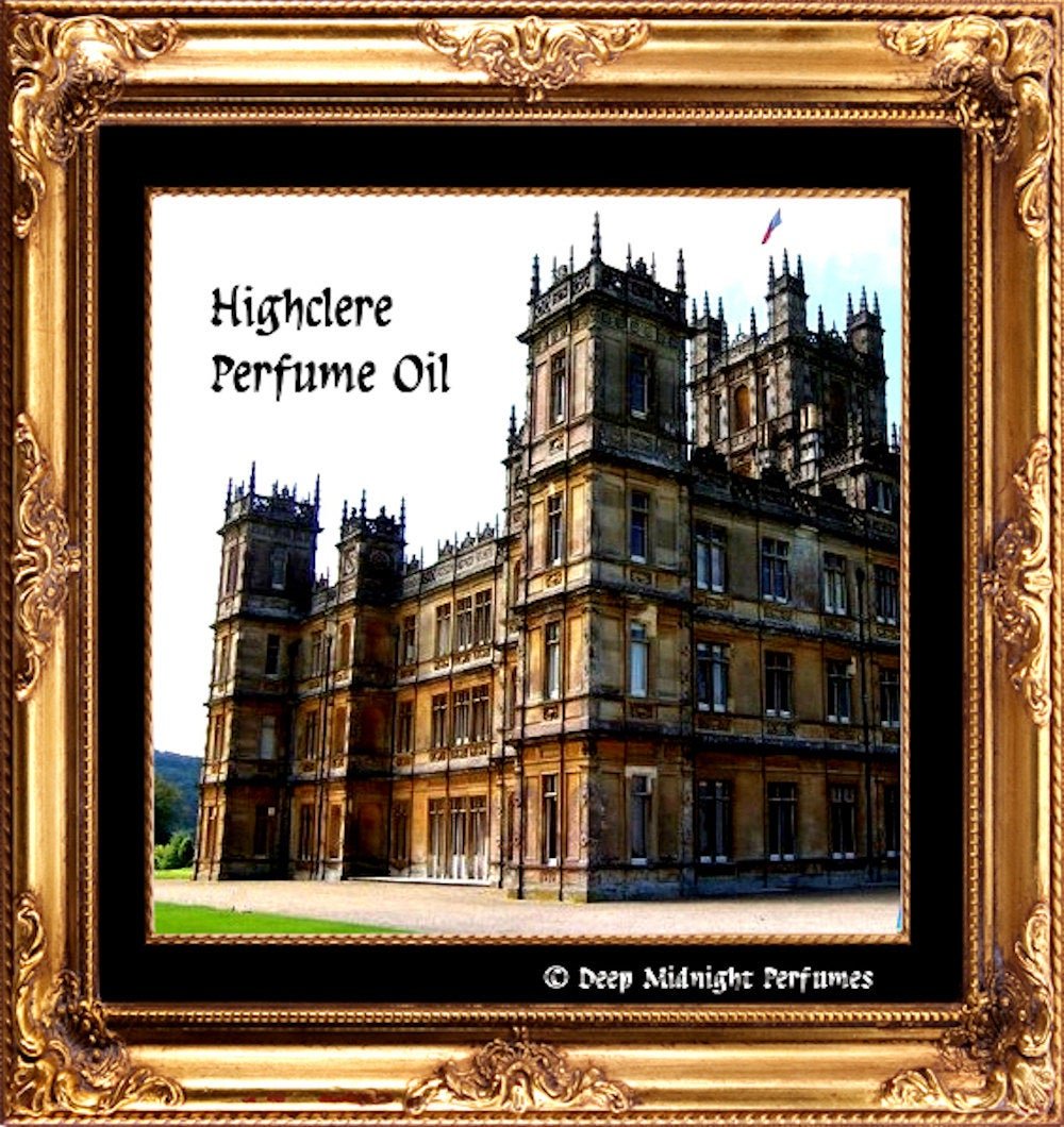 HIGHCLERE Perfume Oil -  Jasmine, Hyacinth, Bergamot, Greens, Wood - Edwardian Perfume - DOWNTON ABBEY Inspired