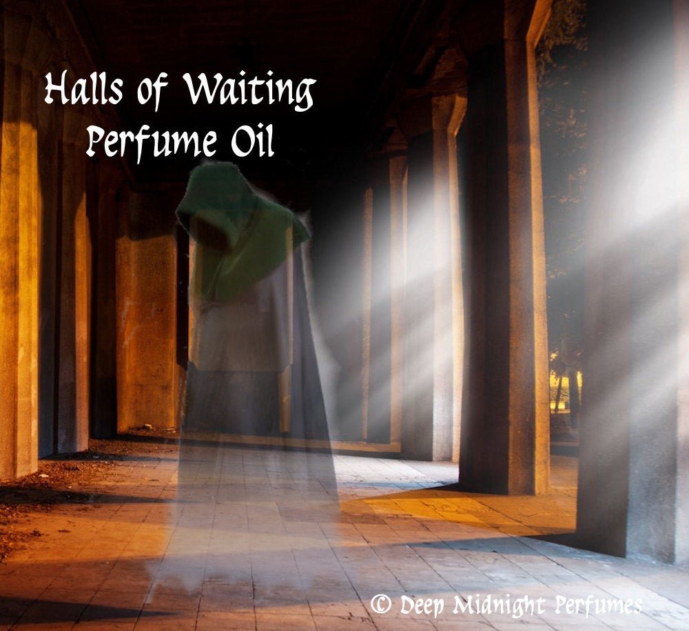 HALLS Of WAITING™ Perfume Oil - Soil, White Flowers, Moss, Copal, Soft Leather - Inspired by The Silmarillion