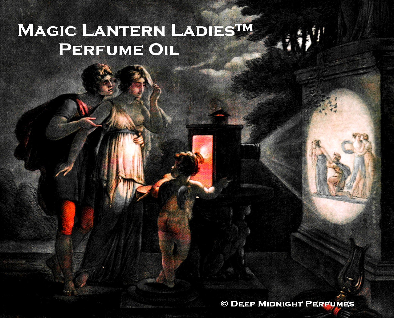 MAGIC LANTERN LADIES™ Perfume Oil - Pumpkin, Lavender, Plums, Orange, Bay, Labdanum, Incense, Wine - Halloween Perfume - Fall Fragrance