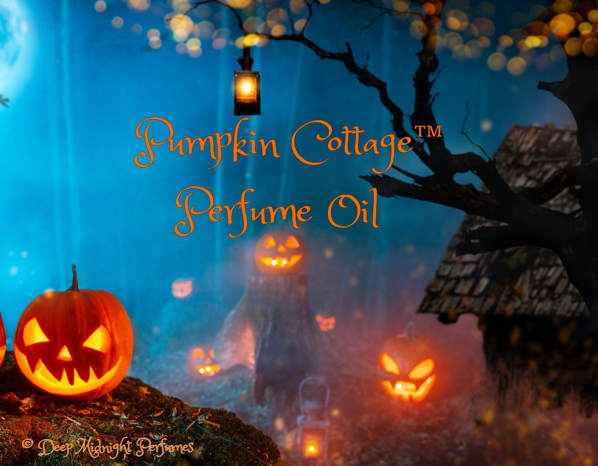 PUMPKIN COTTAGE™ Perfume Oil - Pumpkin, Black Coffee, Clove, Cardamom, Lavender, Firewood, Cream, Wood - Halloween Perfume - Pumpkin Perfume