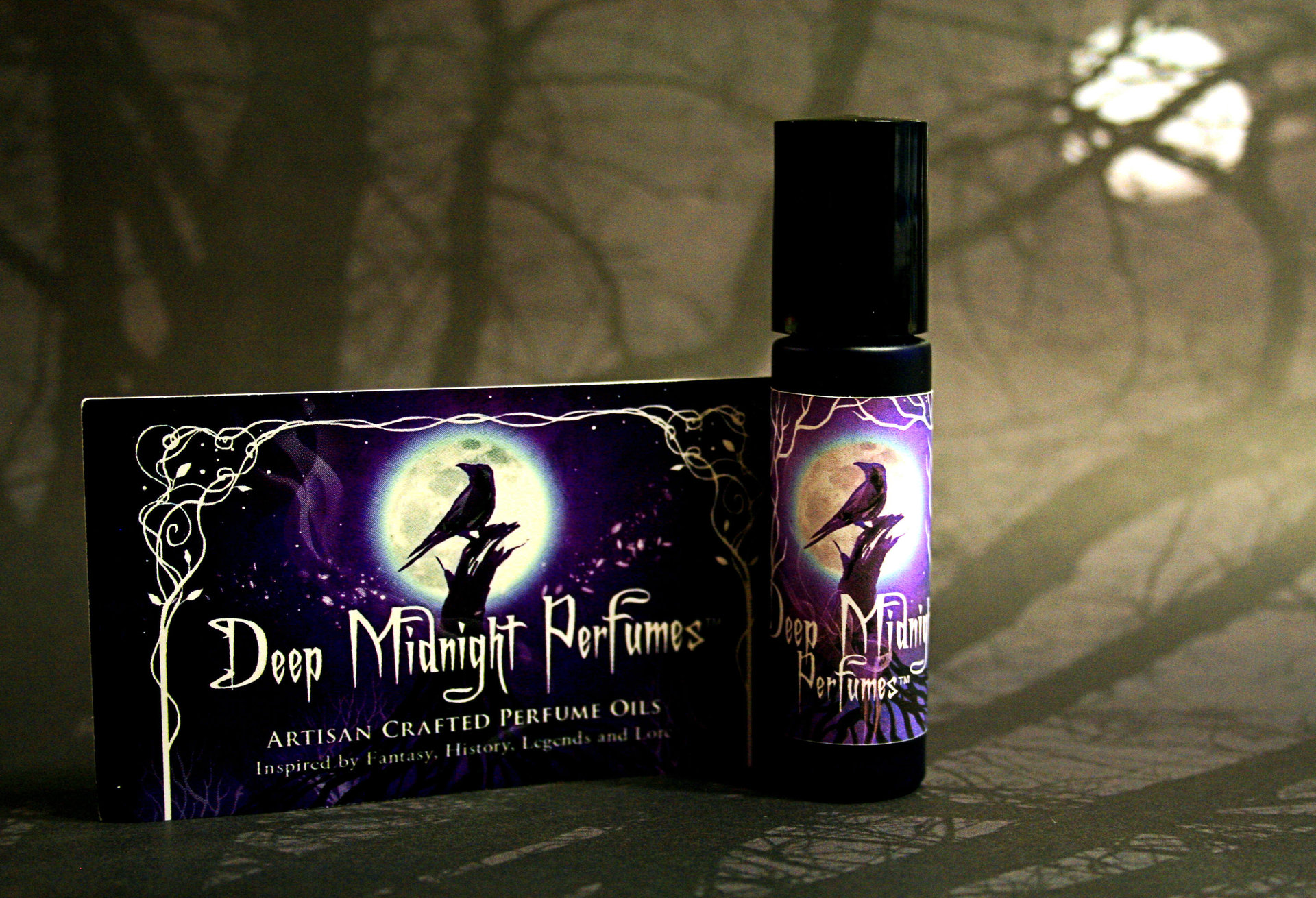 INDIGO NIGHTS™ Perfume Oil - Frankincense, Myrrh, French Lavender, Geranium, Eastern Musk, Cinnamon, Coriander, Vanilla - Fantasy Perfume