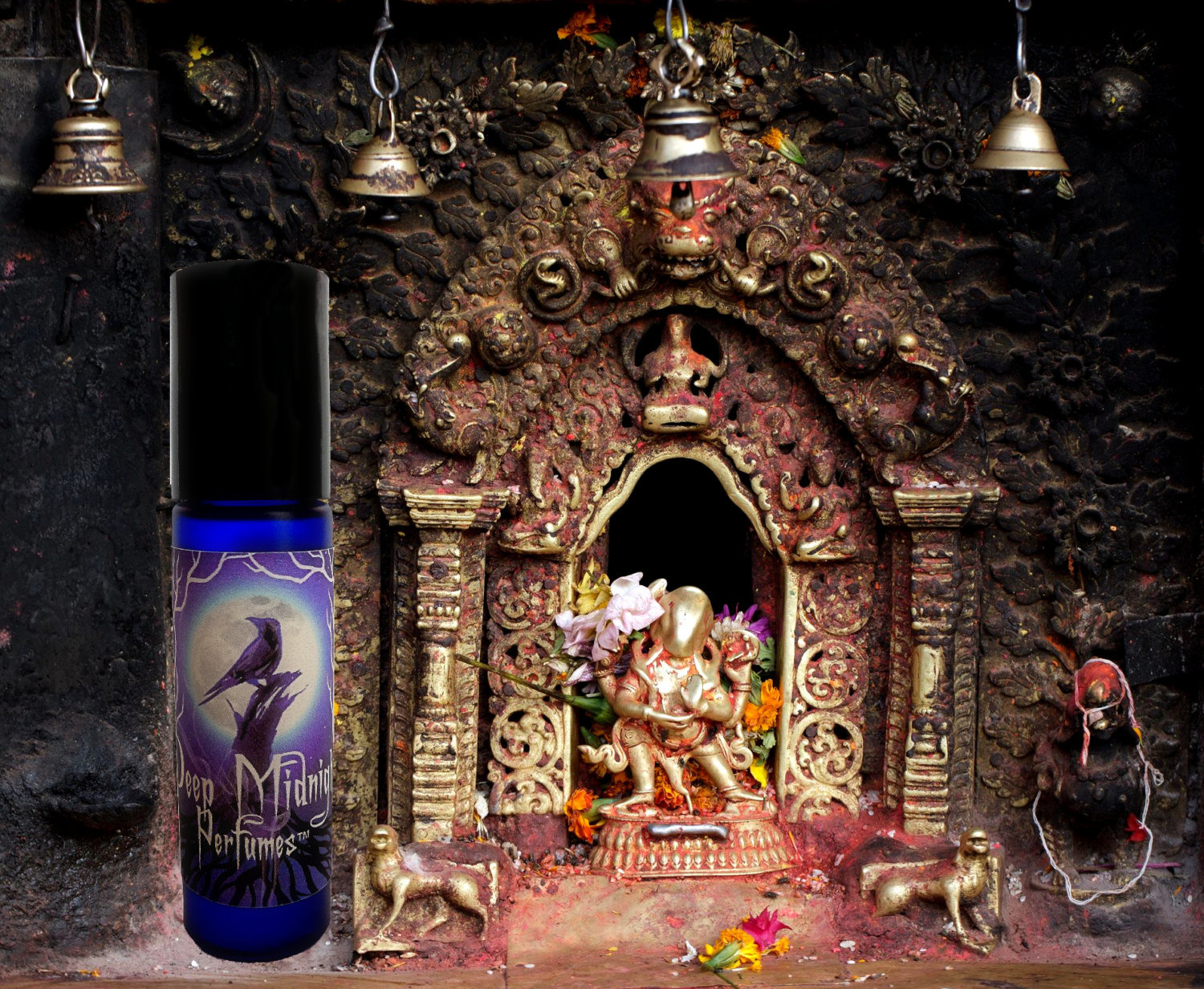 SHANGRI-LA™ Perfume Oil - Cherry Blossoms, Rice Flower, Champaka Flowers, Eastern Spices, Sandalwood, Lychee