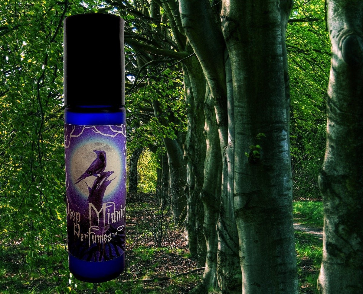 SYLVAN NIGHT™ Perfume Oil - Vetiver, Oakmoss, Soft musk - Fantasy Perfume Perfume - Artisan perfume