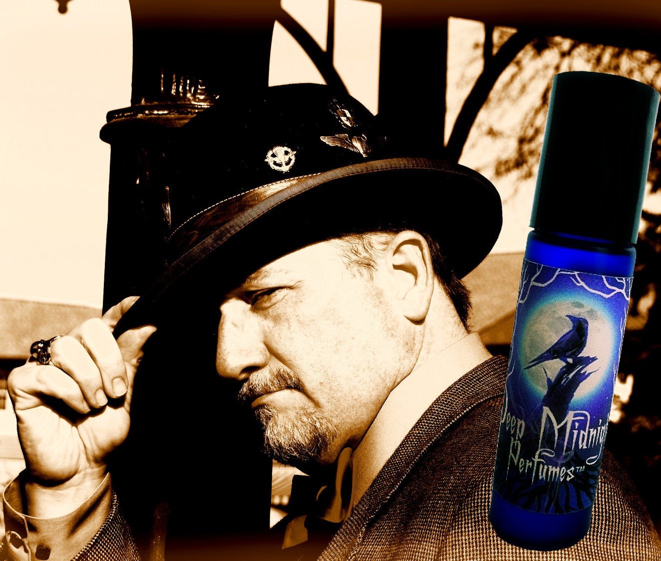PROFESSOR M.™ Perfume Oil - Rich Leather, Pipe Tobacco, Musk, Bay Rum -Sherlock Holmes Inspired
