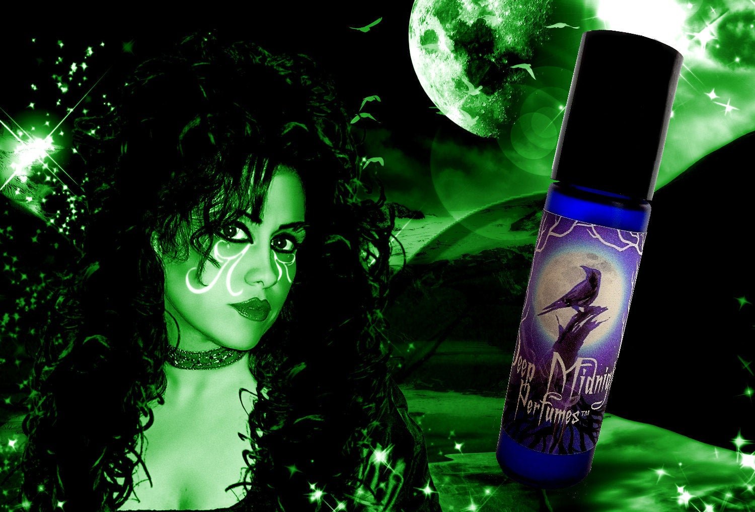 WEE GREEN FAE™ Perfume Oil - Absinthe, Anise, Juniper Berries, Light Citrus, Musk, Vanilla Accord - Neo Victorian Perfume - Steampunk Perfume,