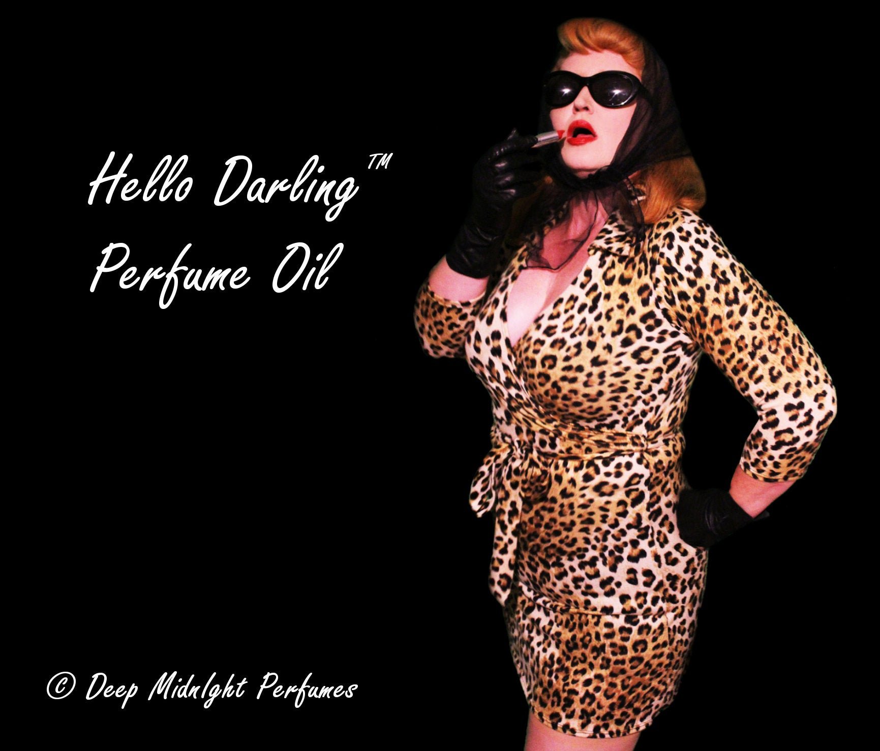 HELLO DARLING™ Perfume Oil - Jasmine, Musk, Tuberose, Tonka Bean, Incense, Ripe Berries, Ylang Ylang - Fantasy Perfume - Retro Girls Set™