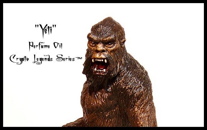 YETI Perfume Oil - Temple Incense, Nag Champa, Tibetan Tea, Cool Crisp Snow Drifts - CRYPTO™ LEGENDS Series