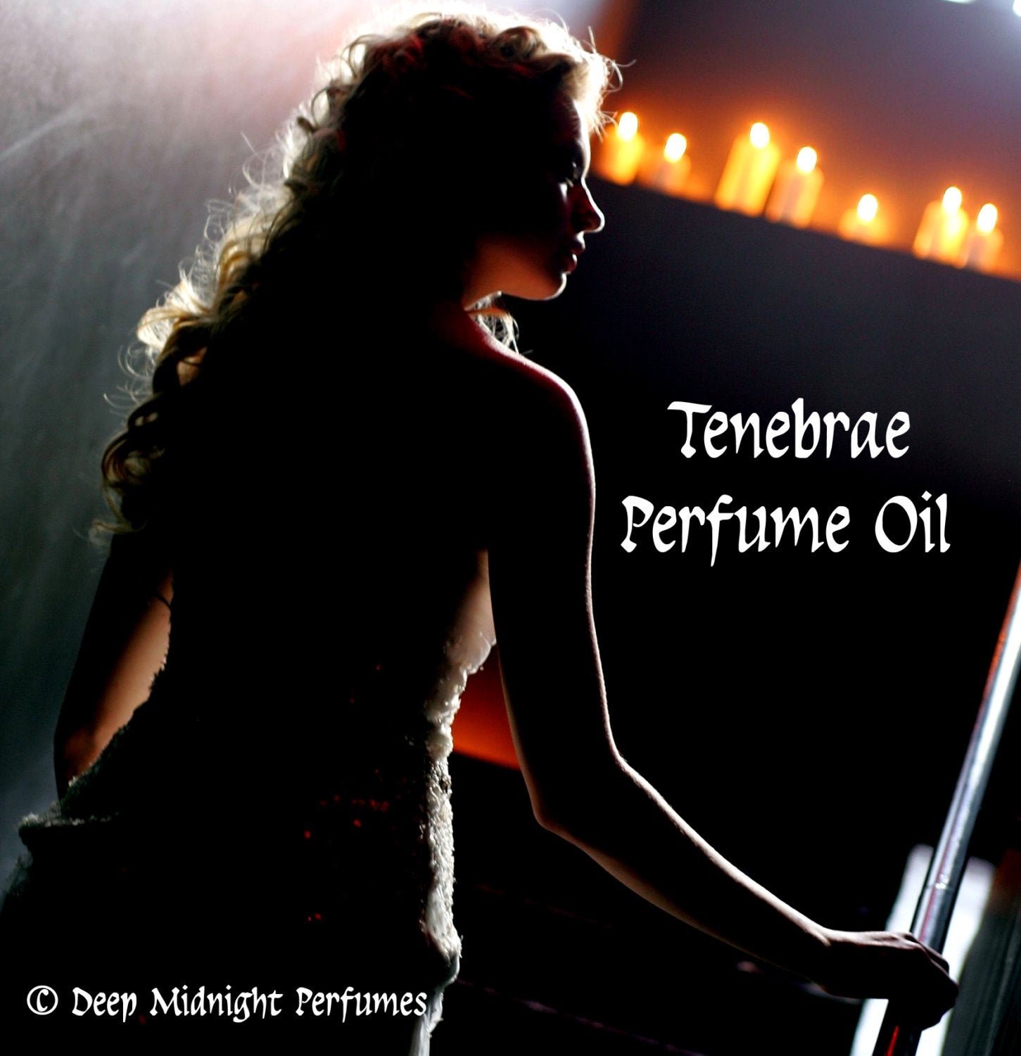 TENEBRAE™ Perfume Oil - Incense, Smoke, Black Agarwood, Resins - Gothic Perfume - Artisan Perfume Oil