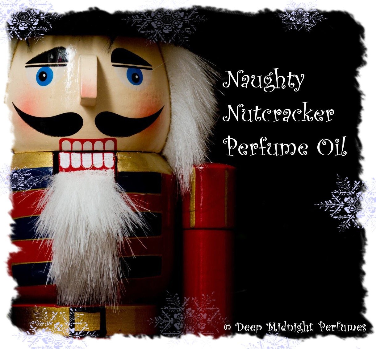Naughty Nutcracker™ Perfume Oil - Rich Chocolate Fudge, Candied Walnuts, Rum, Grand Marnier Liqueur - Christmas Perfume - Holiday Scent