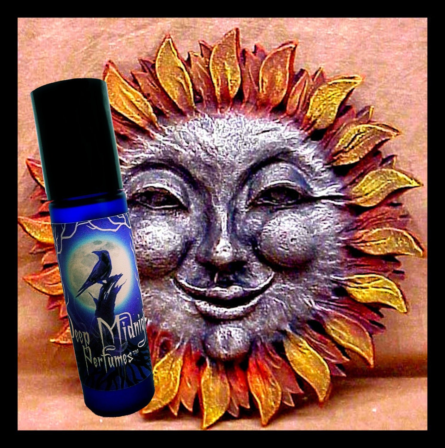 SUN KING™ Perfume Oil - Dark Frankincense, Myrrh, Spikenard, White Amber, Sandalwood - Holiday Perfume - Yule, Christmas