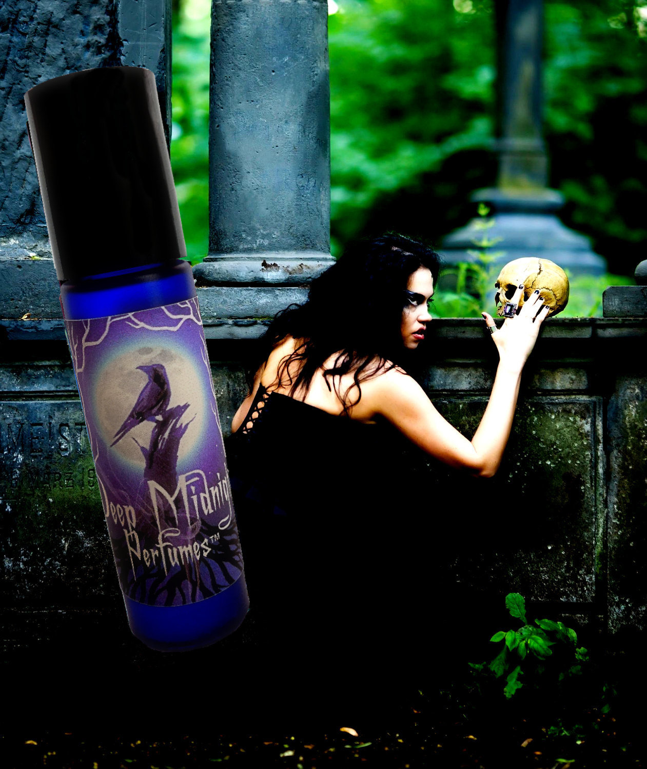 THE CRYPT™ Perfume Oil: Myrrh, wet earth, oakwood fire, candle flame, Gothic Perfume, Vampire Perfume, Dracula, Supernatural