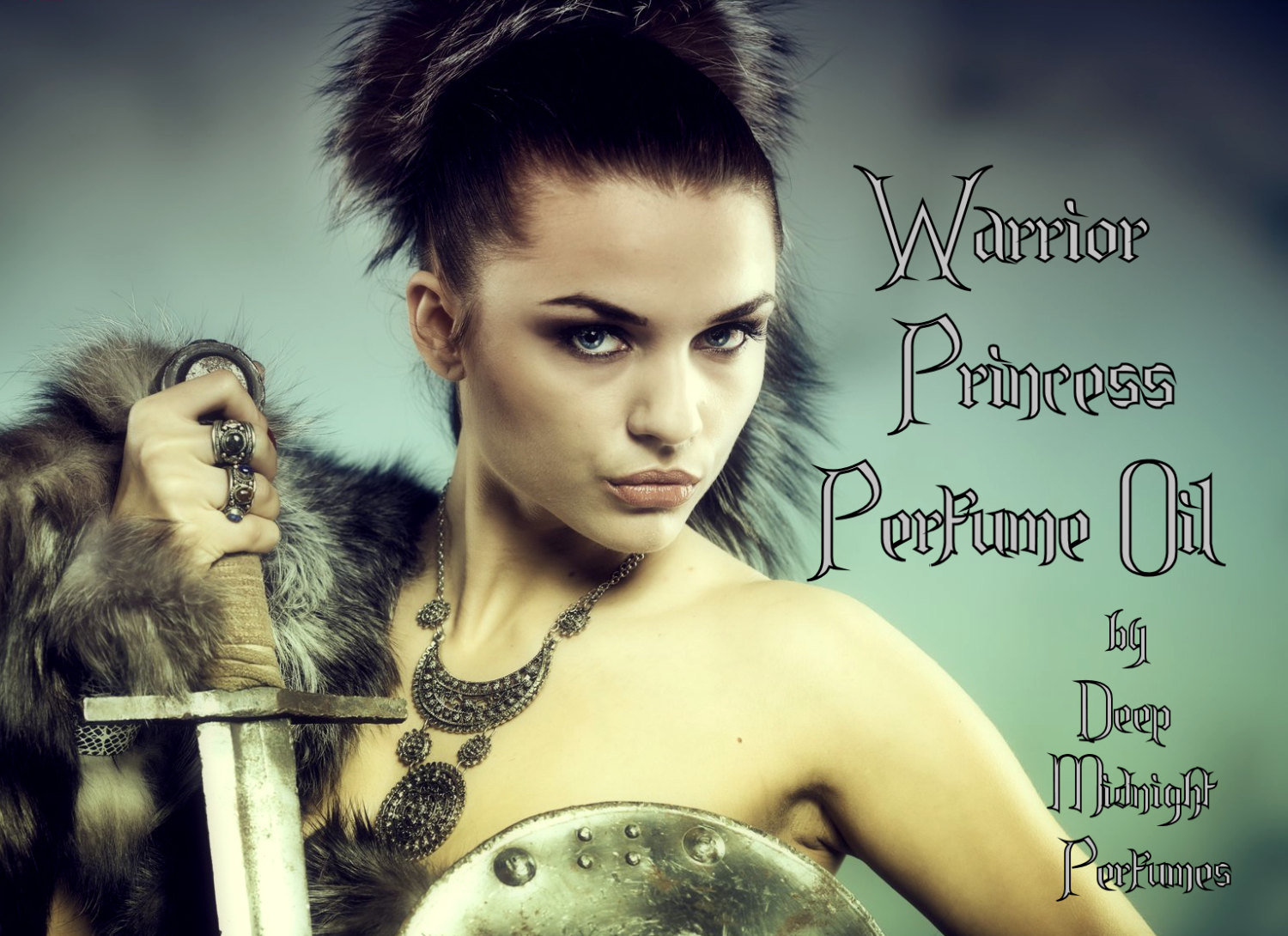 WARRIOR PRINCESS™ Perfume Oil - Jasmine, Lily of the Valley, Musk, Bamboo, Cedar - Fantasy Perfume