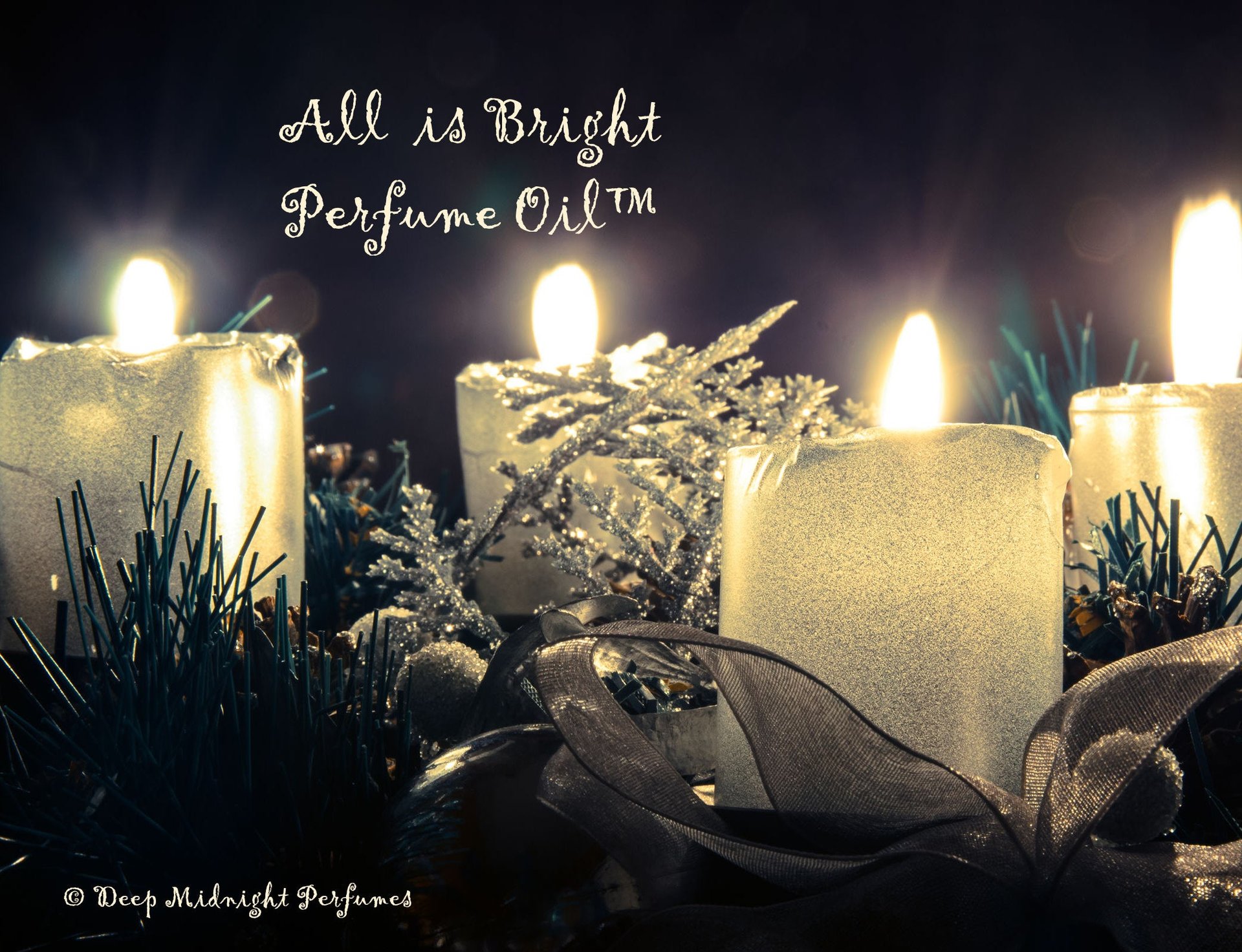 ALL IS BRIGHT™ Perfume Oil -New- Crystalline Amber, Orange Peel, Cedar, Fir, Cinnamon Bark, Clove - Winter Perfume - Christmas Perfume